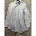 Brooks Brothers Mens 17-4/5 Light Blue Non-Iron Button Down Dress Shirt Preppy