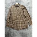 Abercrombie & Fitch Men's Brown Check Shirt Size XL
