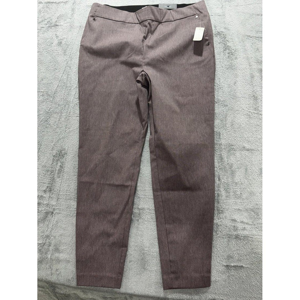 Maurices Women's Mauve Gray Skinny Pants Size XL