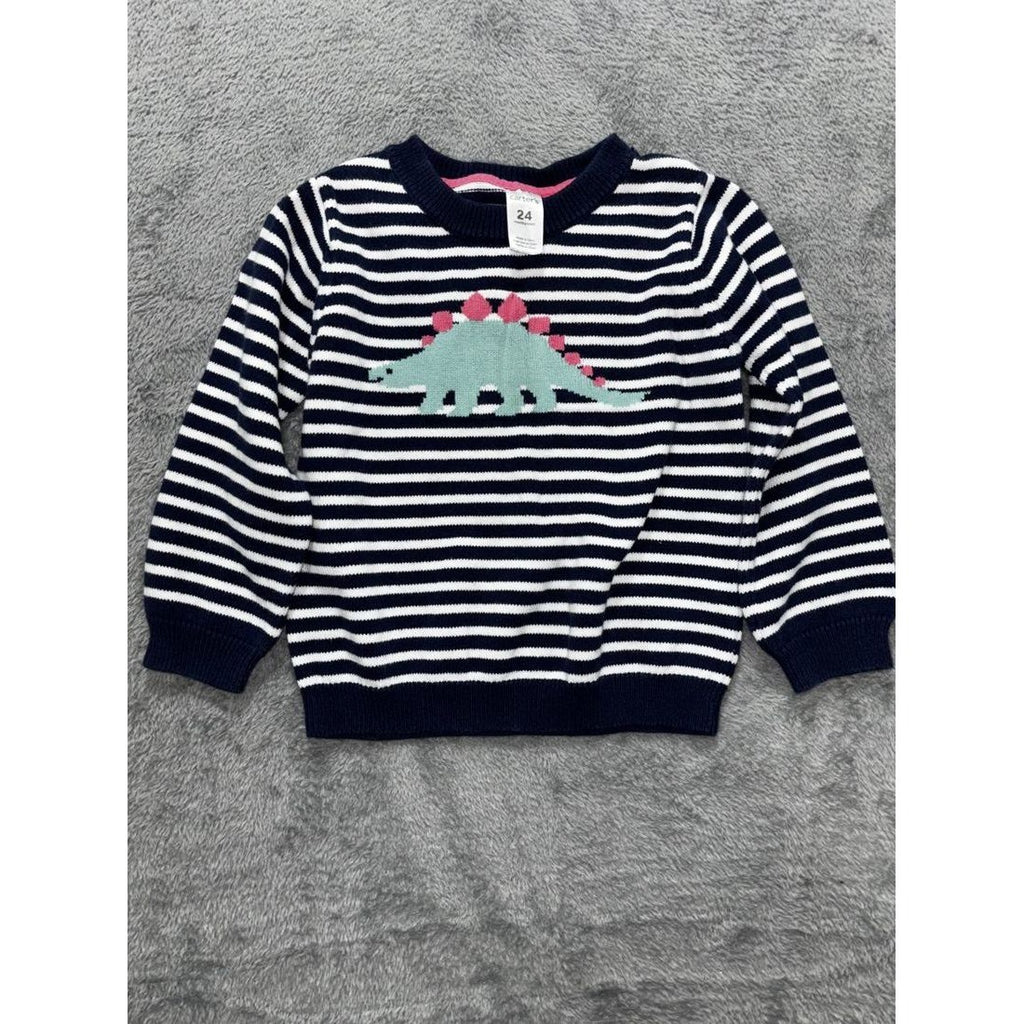 Carter's Baby Boy Dinosaur Sweater Lot 5 Pieces 24M, photo 2 of 23