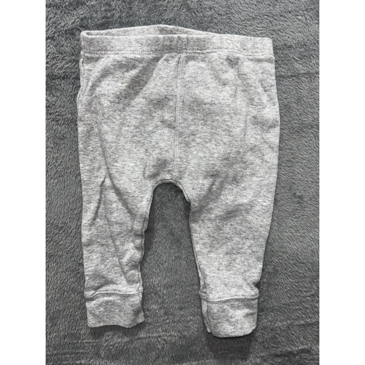 Carter's Baby 6M 9 Piece Bundle Cardigan Bodysuits Pants Shorts Hat Gray Brown