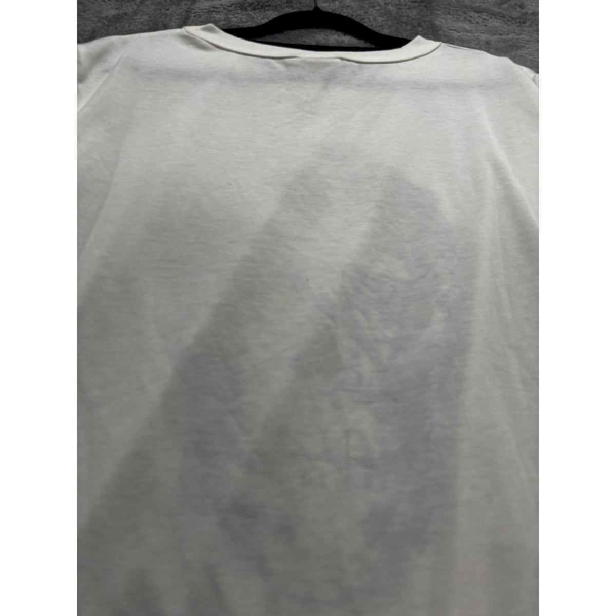 LuLaRoe Women's White Floral Skull Graphic Tee L, photo 9 of 9