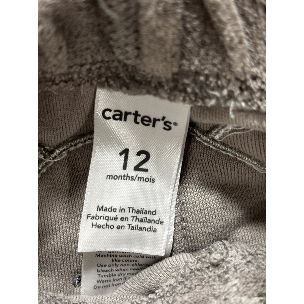 Carter's Baby Gap Baby 12M 5 Piece Bundle Plaid Shirt Romper Pants