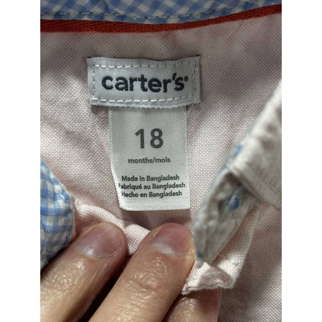 Carter's & OshKosh Baby Boy Shirts Lot 7 Pc 18M, photo 3 of 22