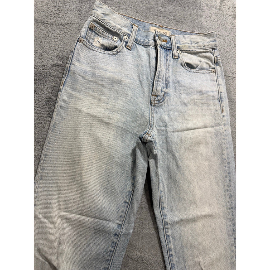 Madewell 23 Womens Light Wash The Perfect Summer Jean Straight Leg Casual Denim