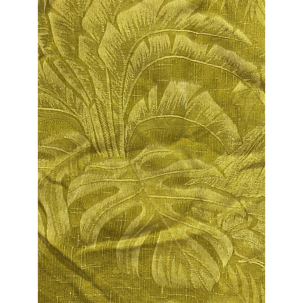 Tommy Bahama Mens XL Chartreuse Green Palm Leaf Short Sleeve Button Up Shirt