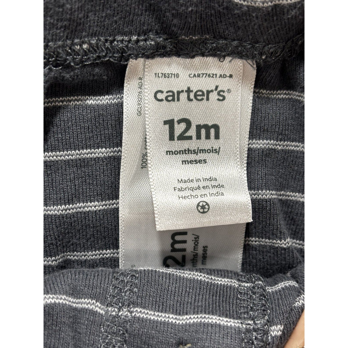 Carter's Baby Gap Baby 12M 5 Piece Bundle Plaid Shirt Romper Pants