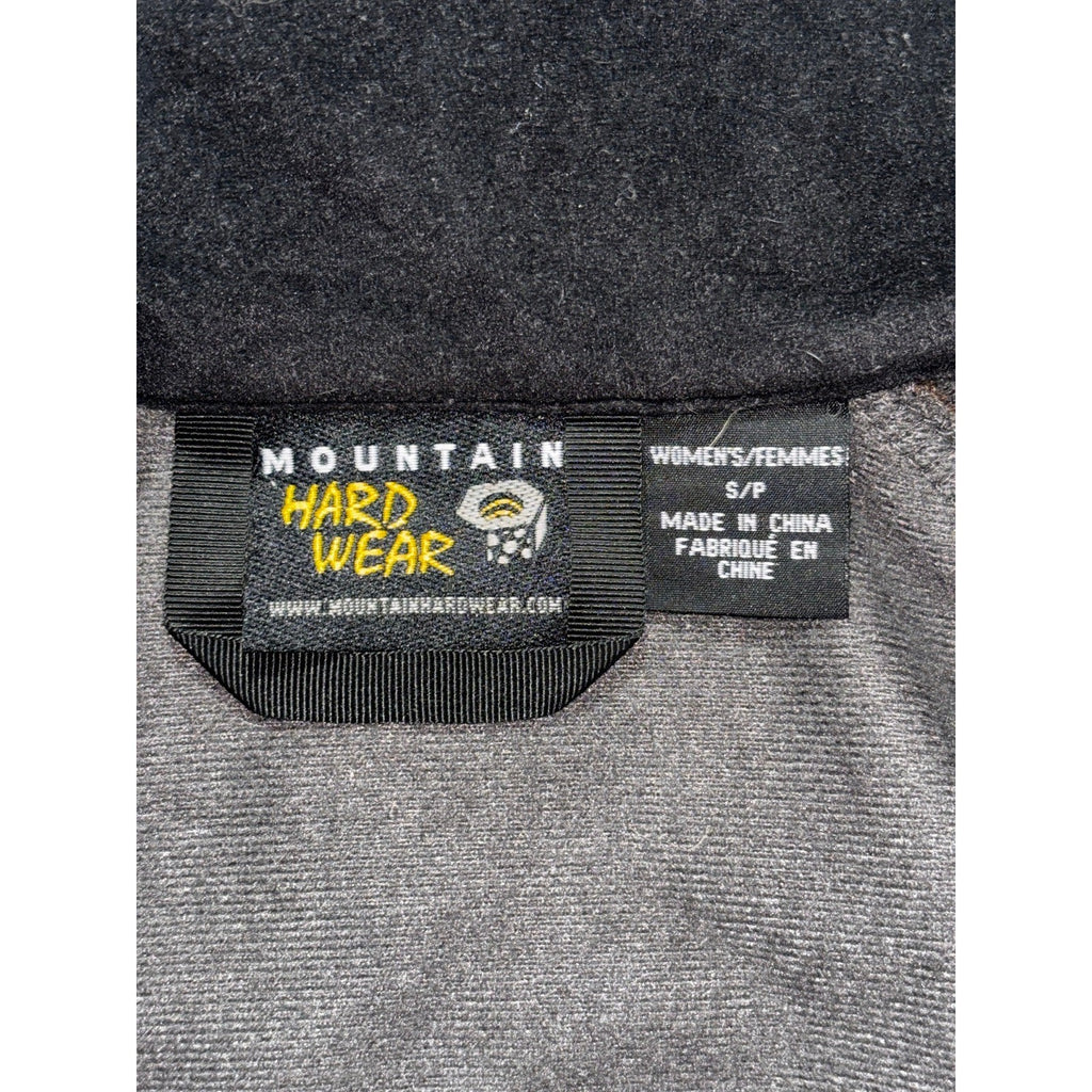Mountain Hardwear Womens S Brown Full Zip Fleece Jacket Outdoor