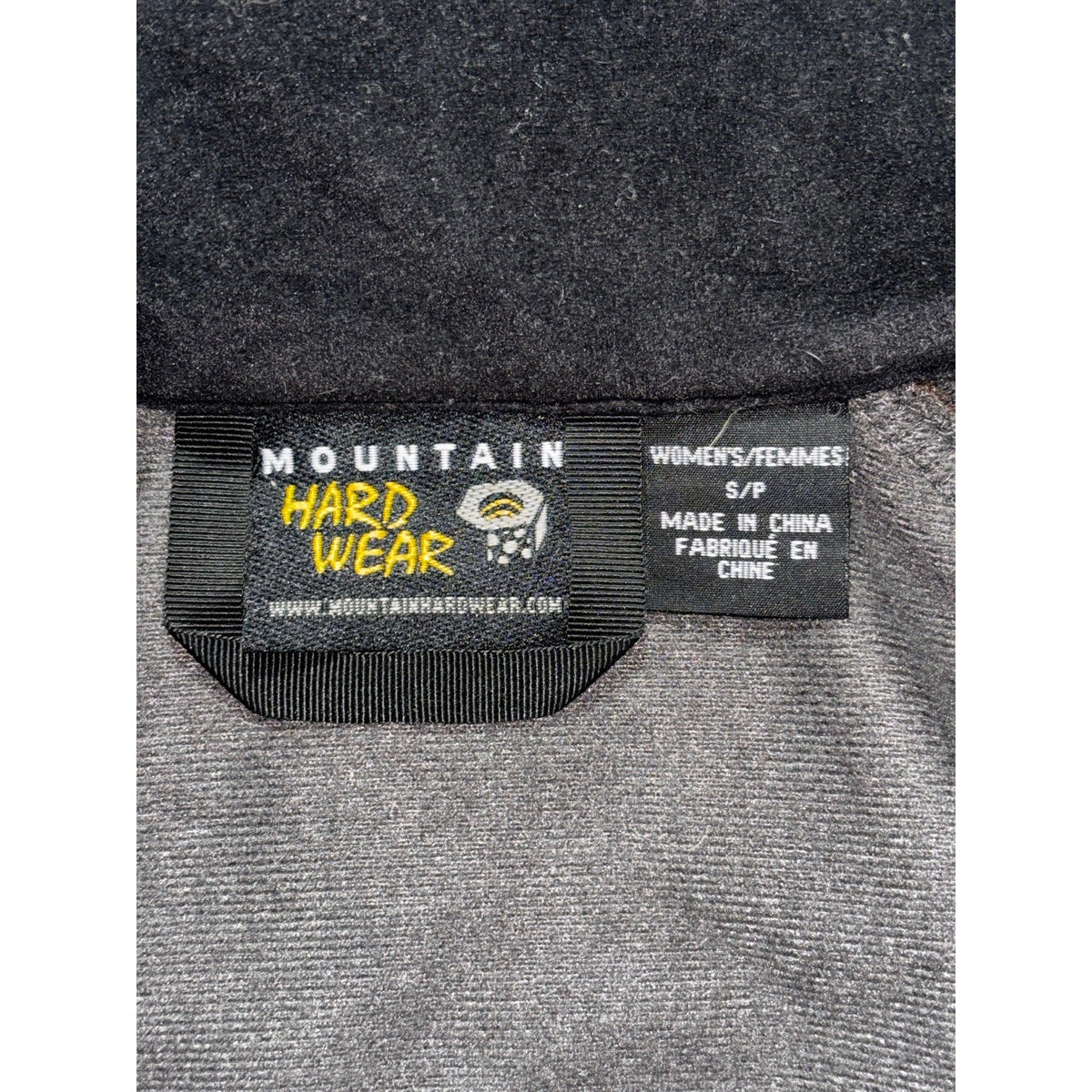 Mountain Hardwear Womens S Brown Full Zip Fleece Jacket Outdoor