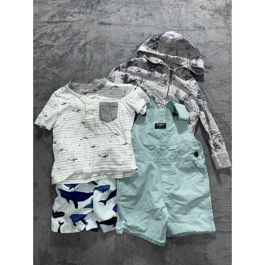 OshKosh Carter's Toddler Boy Clothes Lot 4 Pieces 4T