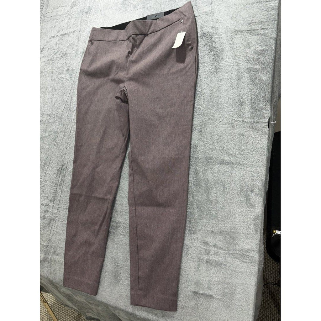 Maurices Women's Mauve Gray Skinny Pants Size XL, photo 2 of 12