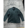 Vanderbilt Men's Dark Teal Button Up Shirt Size L