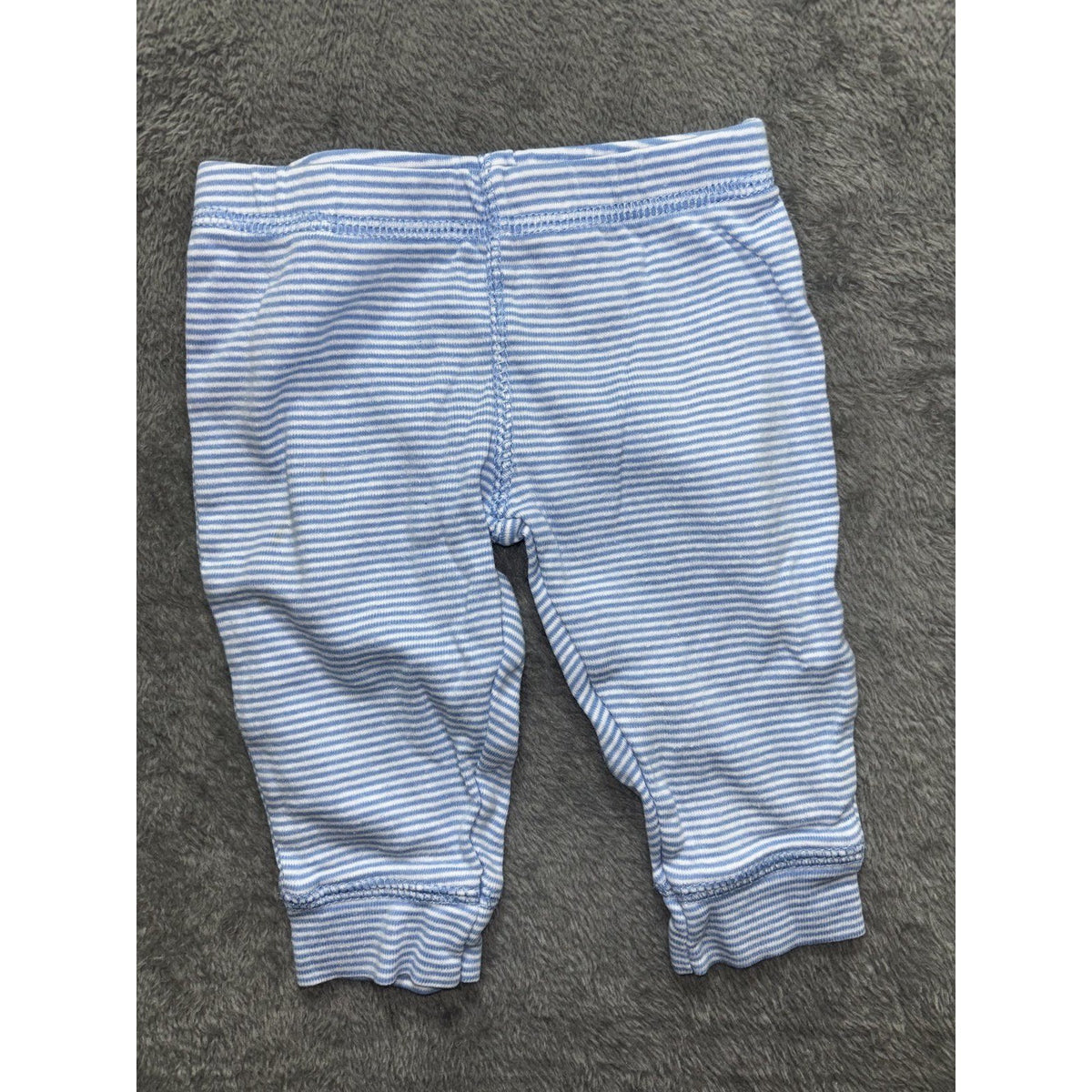 Carter's Baby Boy 3M 6 Piece Bundle Hoodie Sleeper Bodysuits Pants Blue Gray