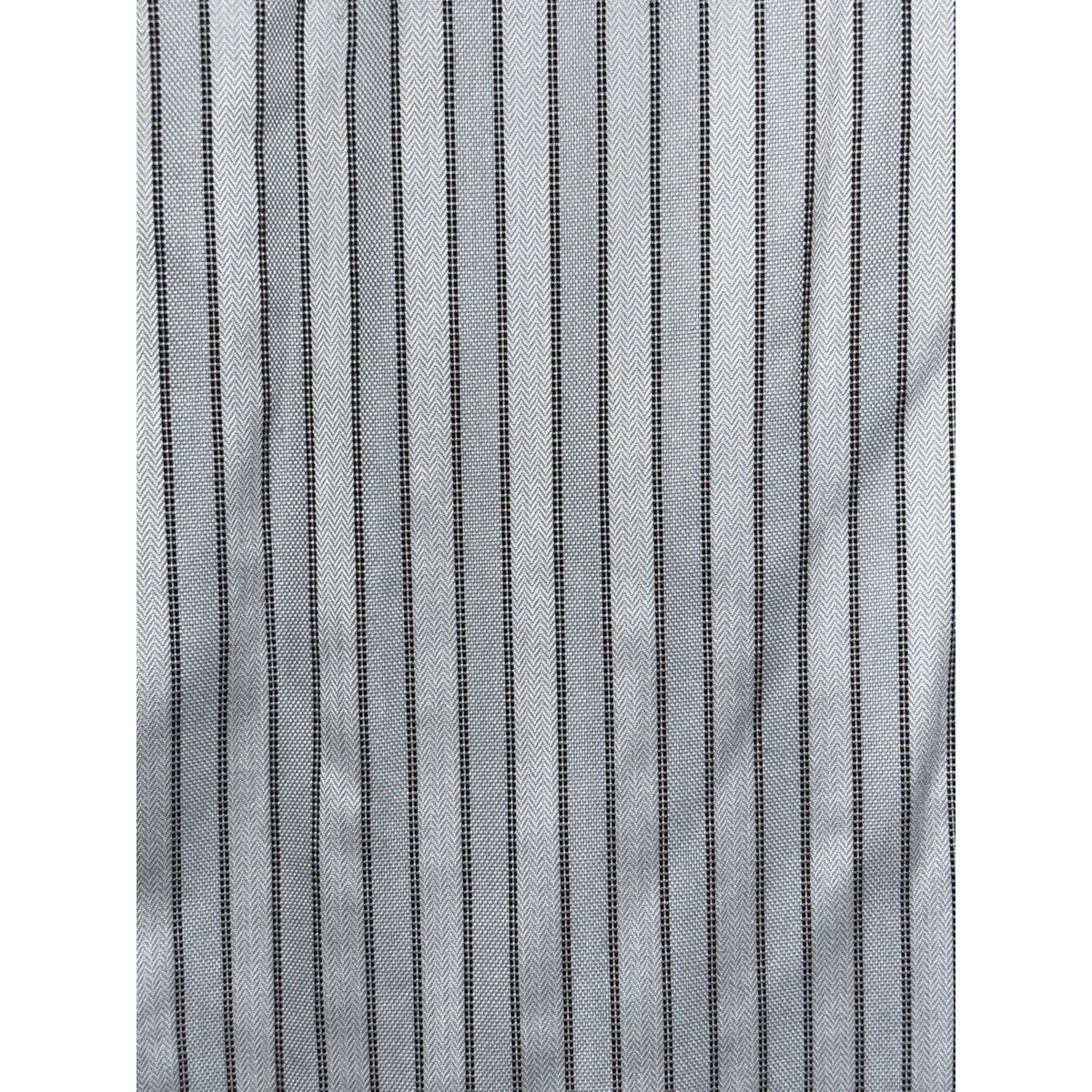 Johnston & Murphy Men's Gray Stripe Shirt Size XXL, photo 5 of 9