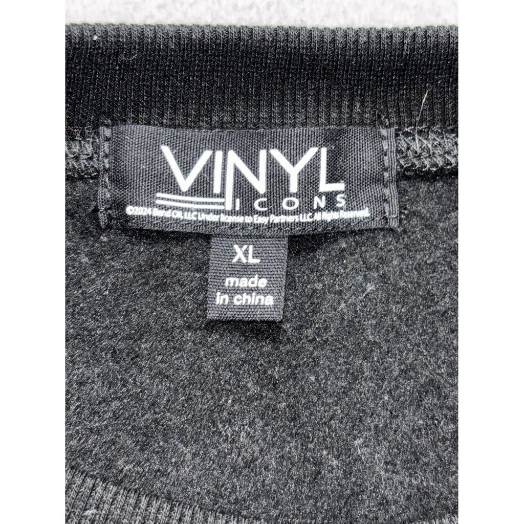 Vinyl Icons Men's Black Blondie Sweatshirt Size XL, photo 3 of 7