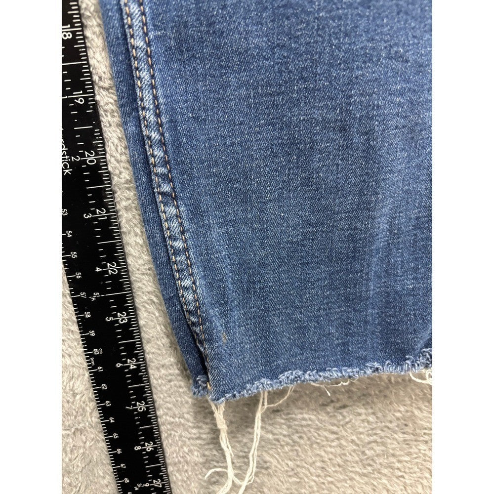 Old Navy 16 Blue Rockstar Super Skinny Extra High Rise Womens Jeans Casual Boho