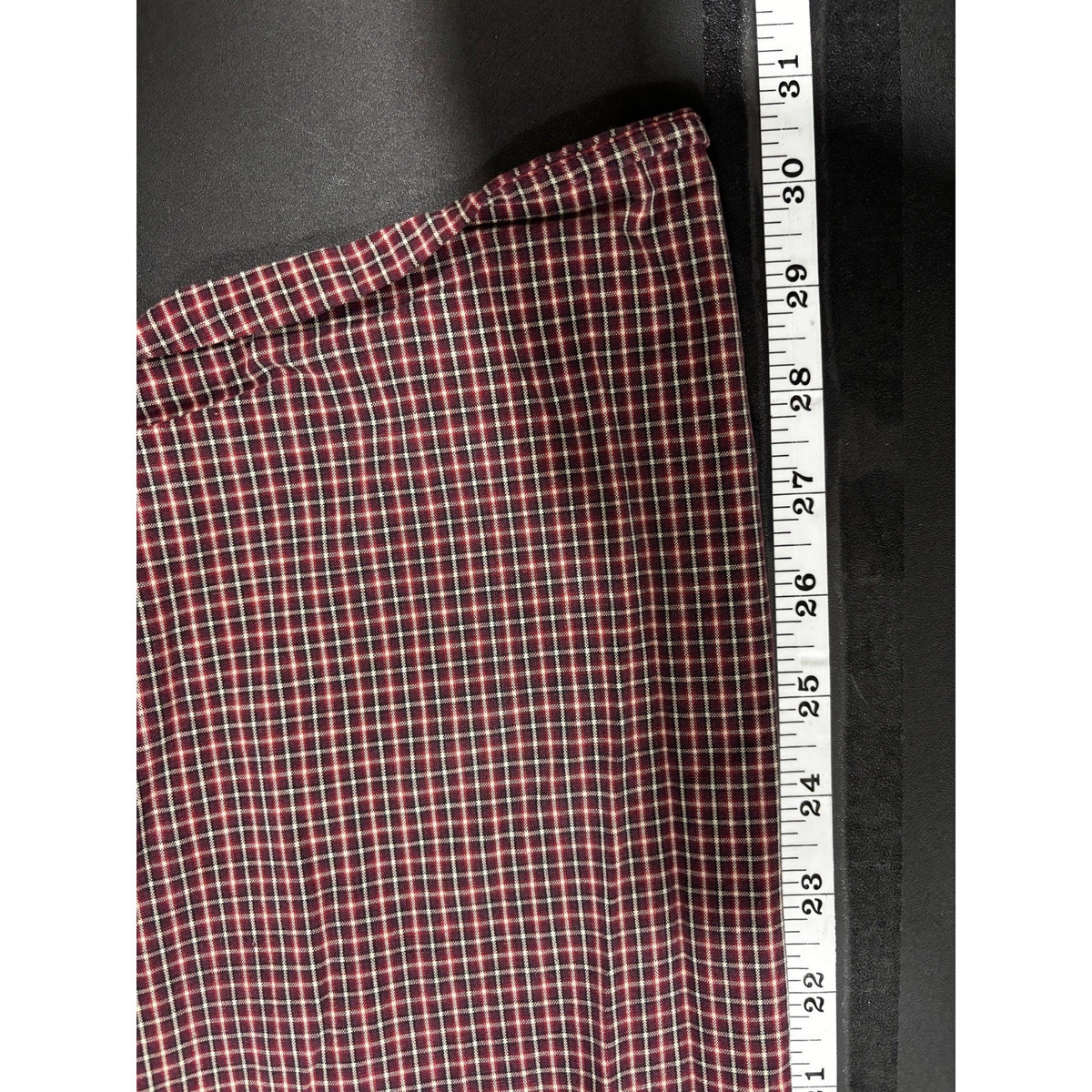 American Eagle Women's Burgundy Check Shirt Size XL, photo 10 of 11