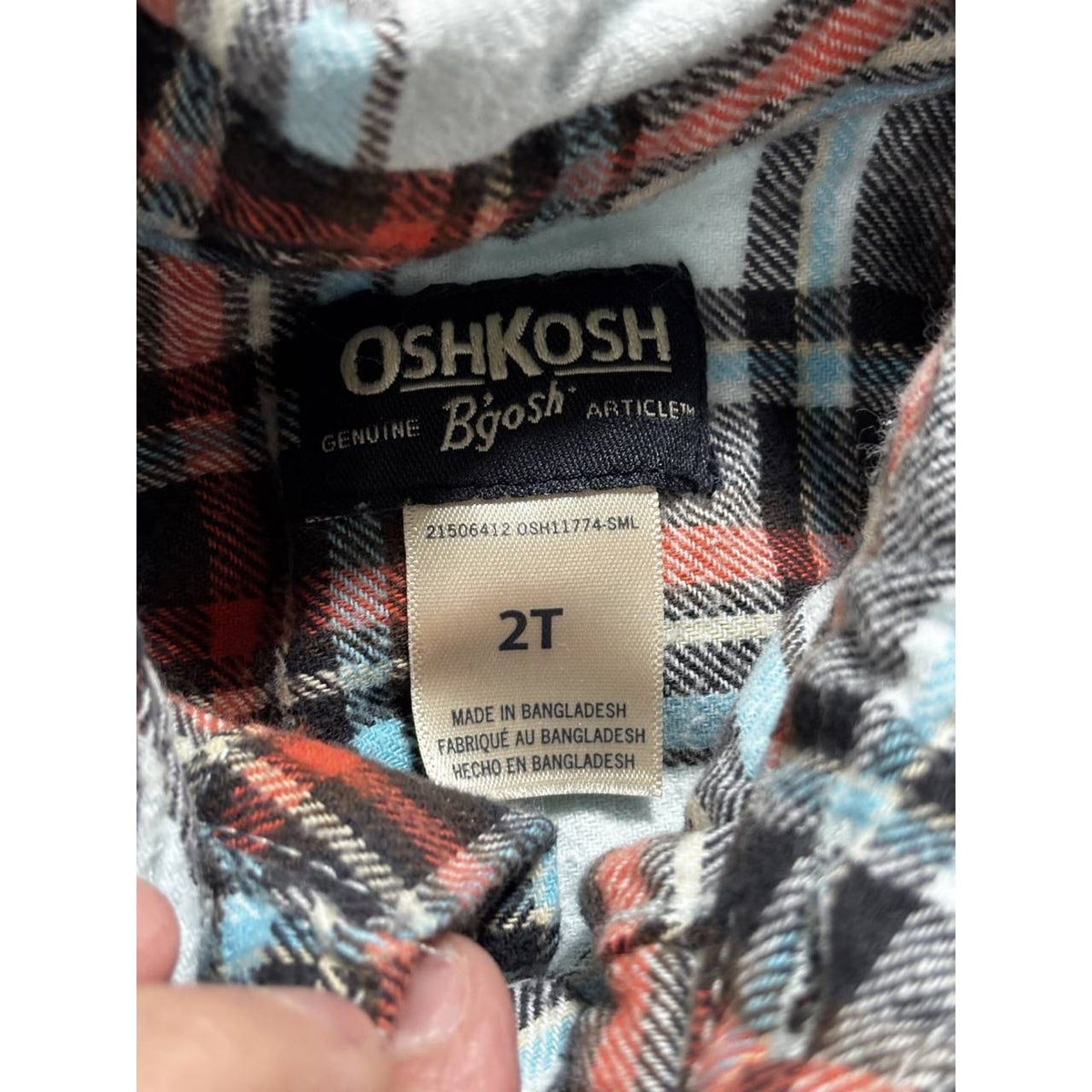 OshKosh Toddler Boy Overalls Shirt Lot 4 Pc 24M-2T, photo 5 of 15