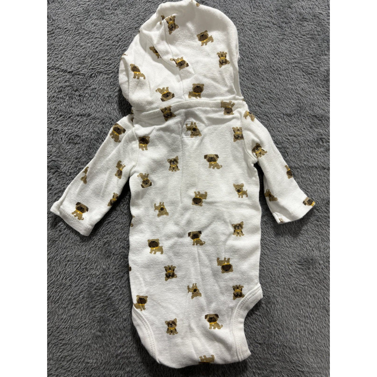 Carter's Baby Boy NB 6 Piece Bundle Sweatshirt Pants Bodysuits Sleeper Navy