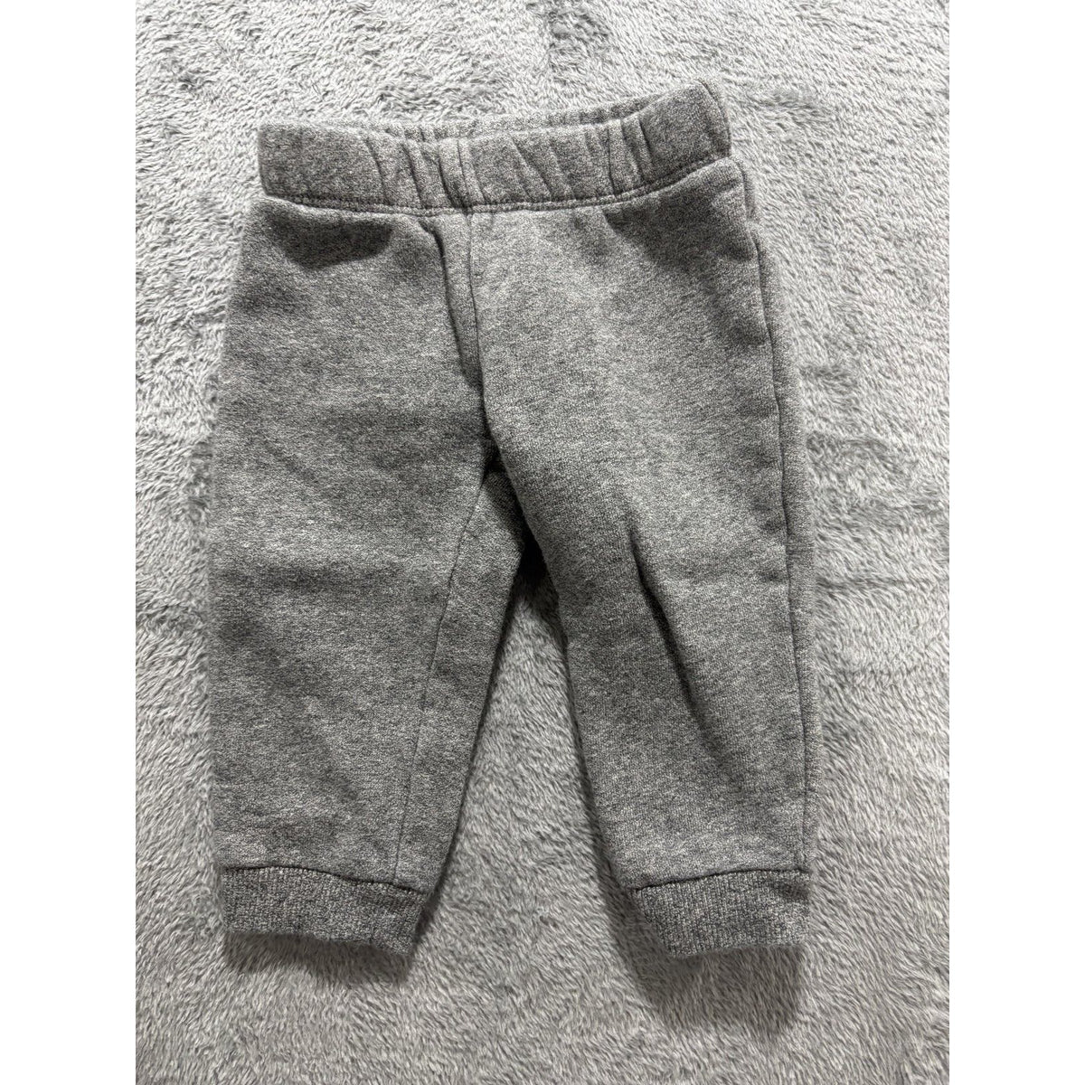 Carter's Baby Boy 12M 5 Piece Bundle Moose Bodysuit Pants Cardigan Gray Tan