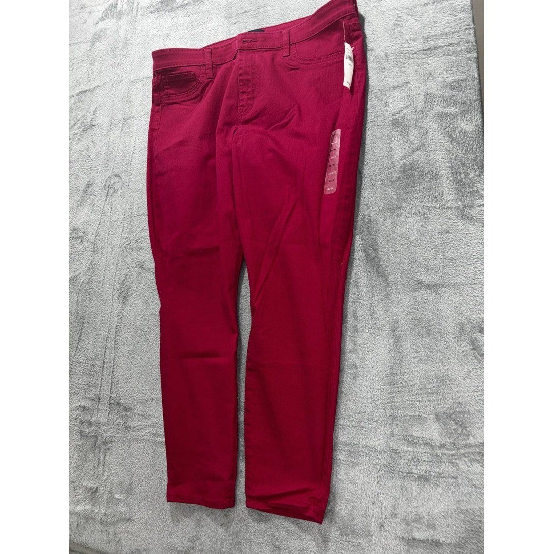 Gap Women's Raspberry Denim Legging Jeans Size 16/33, photo 2 of 13