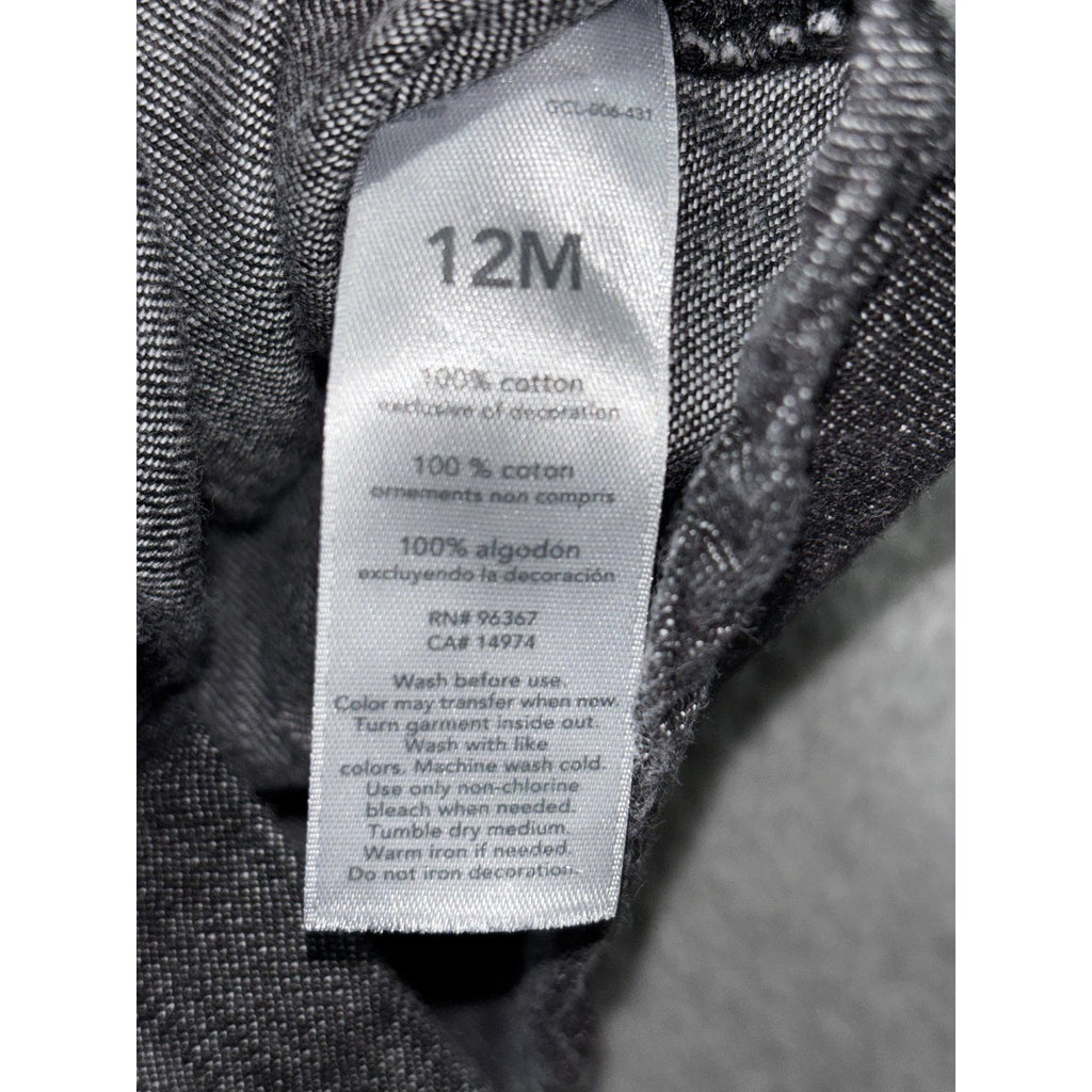 OshKosh & Carter's Baby Denim Lot 4 Pieces 12M, photo 5 of 15