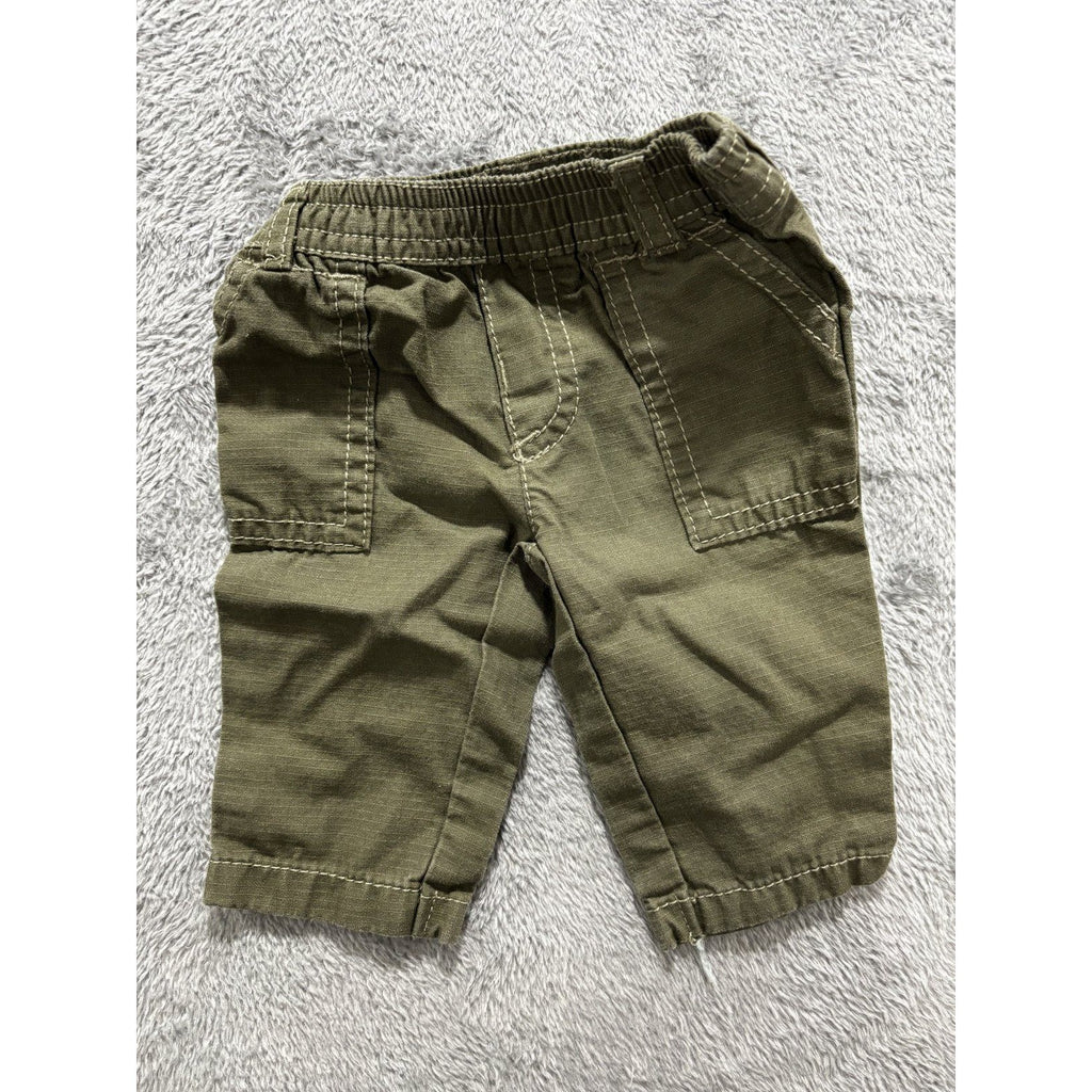 Carter's Child of Mine Baby Boy NB 6 Piece Bundle Sleeper Hoodie Pants