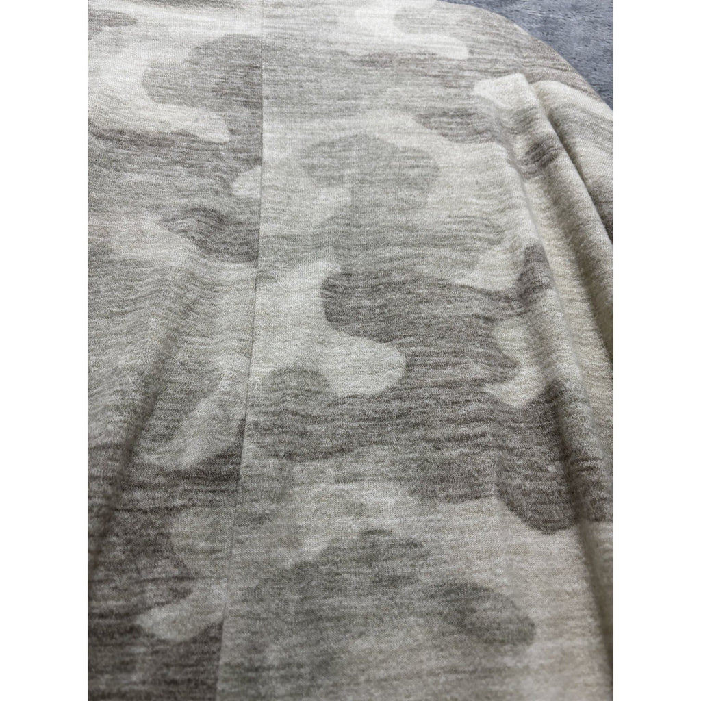 LuLaRoe Womens L Camo Open Front Cardigan Casual Cozy