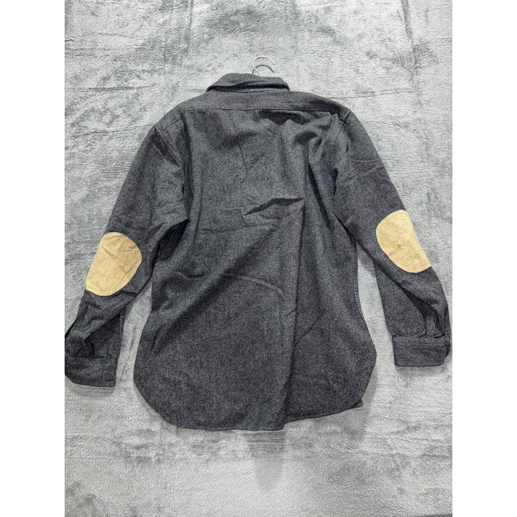 Pendleton Men's Charcoal Wool Shirt Size L, photo 6 of 11