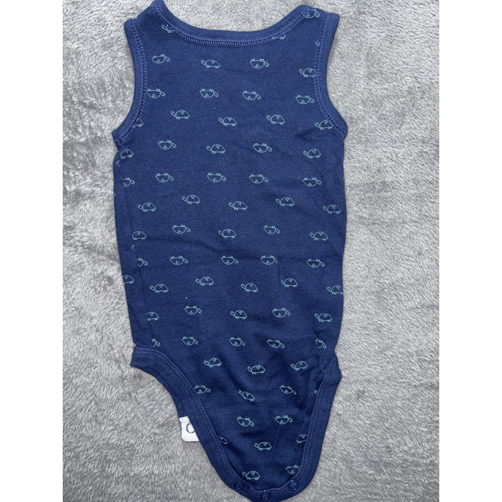Carter's Baby Boy 6M 6 Piece Bundle Tee Shorts Tank Bodysuits Green Blue Navy