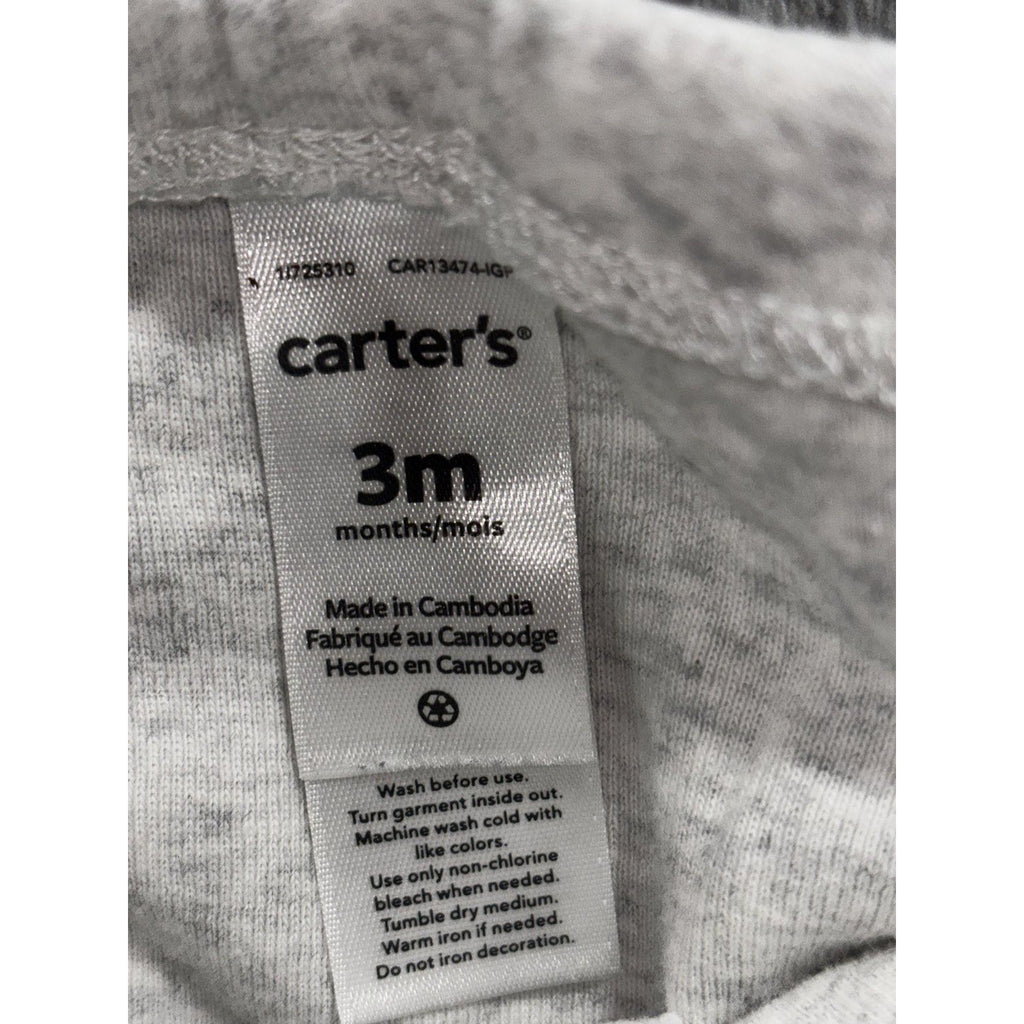 Carter's Just One You Baby Boy 3M 8 Piece Bundle Bunting Sleeper Plaid Pants