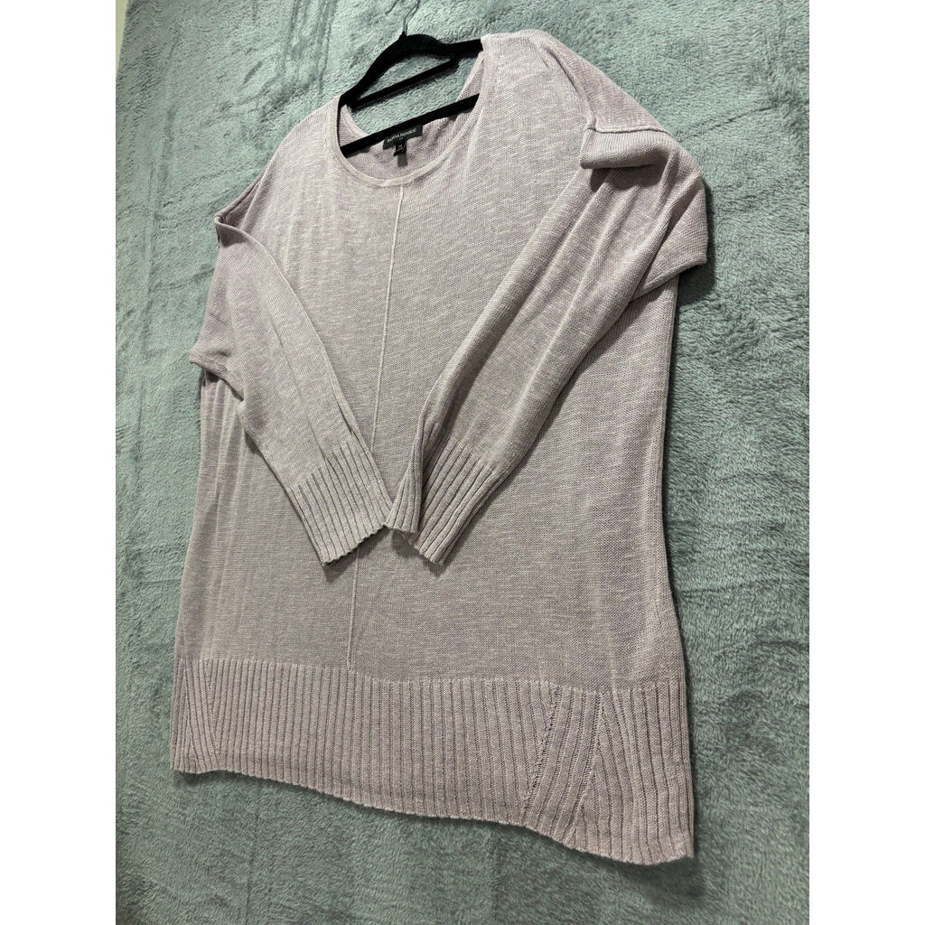 Banana Republic XL Womens Lilac Mauve Crewneck Sweater