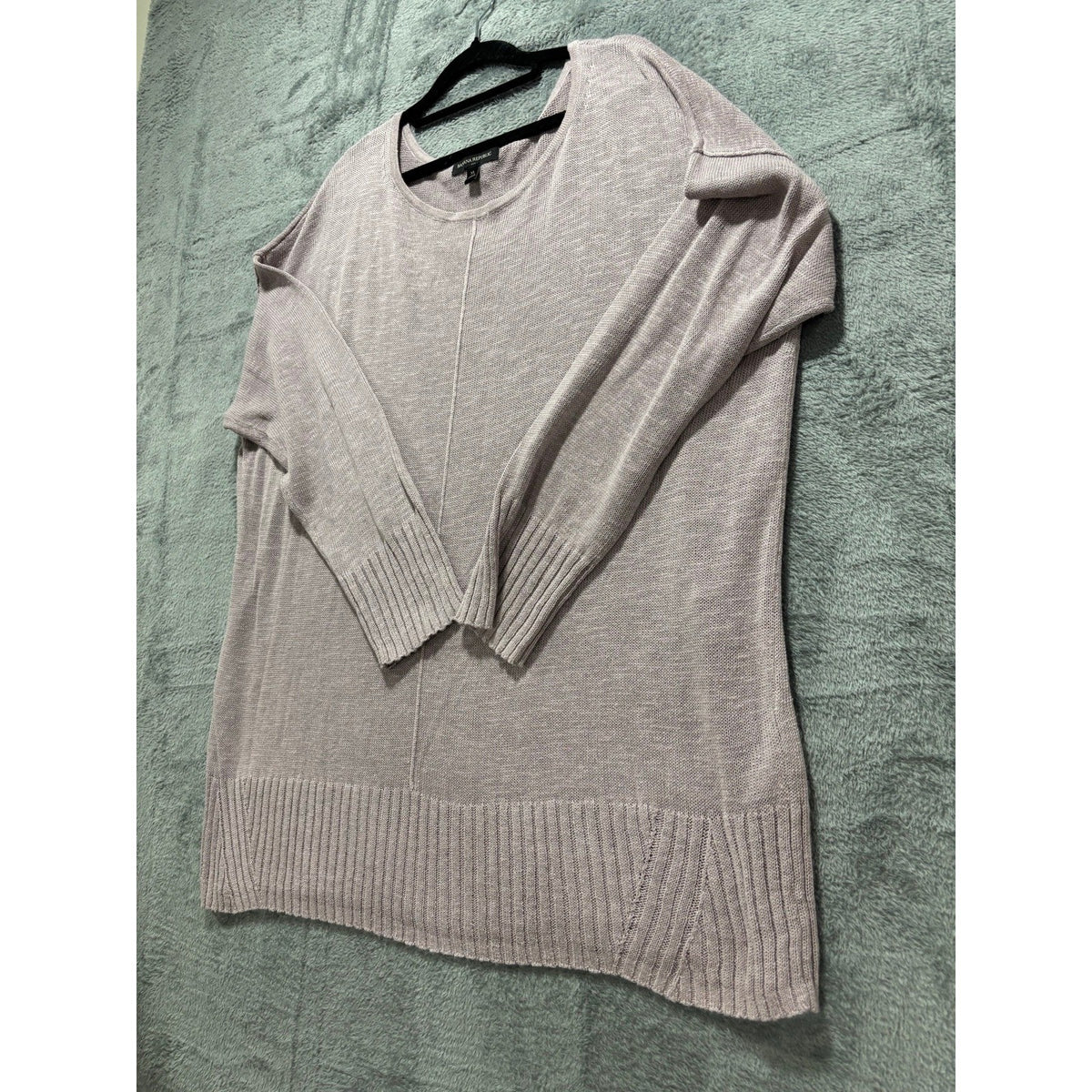 Banana Republic XL Womens Lilac Mauve Crewneck Sweater