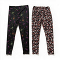 LuLaRoe Women's Skeleton Leggings 2 Pack Lot Size TC