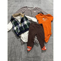 Carter's Baby Boy Vest Sleeper Lot 5 Pcs 9M