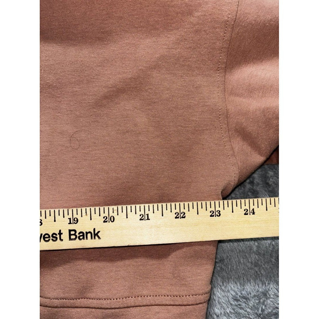 Maurices Women's Rust Quarter Zip Sweatshirt Size XL, photo 4 of 10