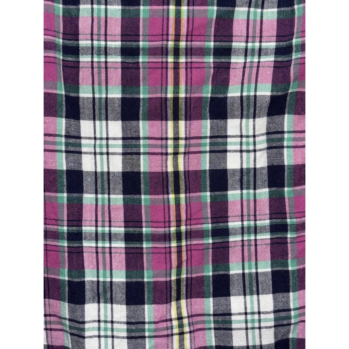 Brooks Brothers Men's Pink Navy Plaid Shirt Size L, photo 7 of 9