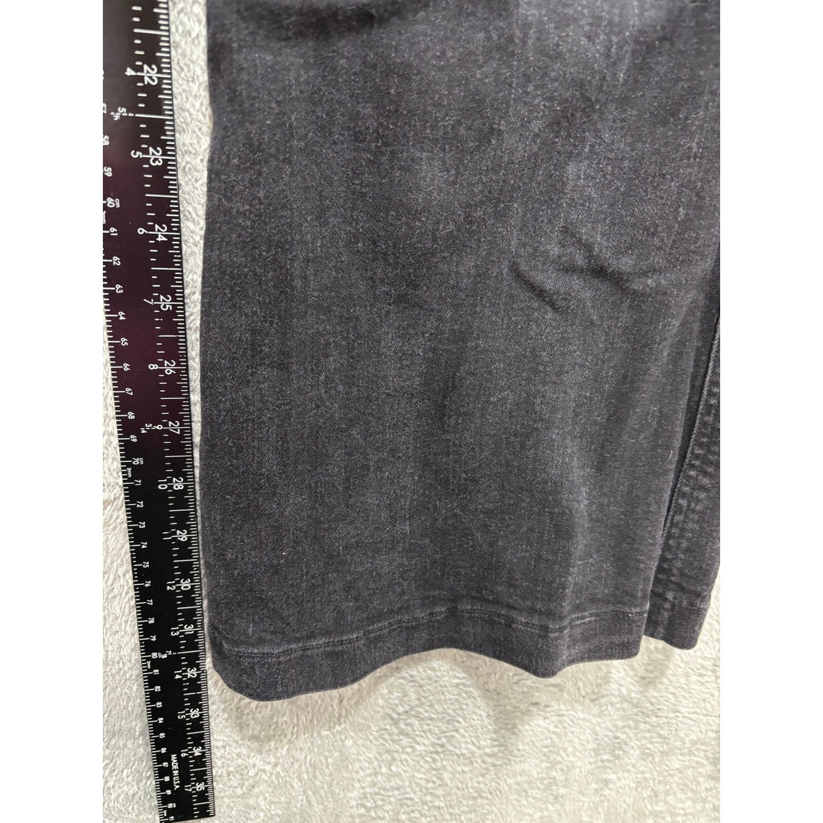 Spanx Womens 1X Black Flare Jeans High Rise Pull On Denim Slimming Casual Boho