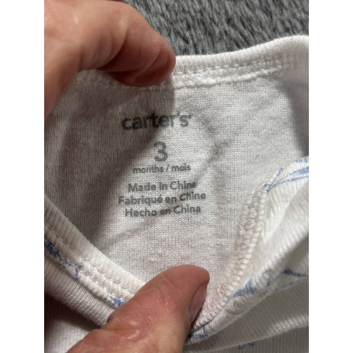 Carter's & B'gosh Baby Boy Bodysuits Lot 6 Pc 3M, photo 15 of 23