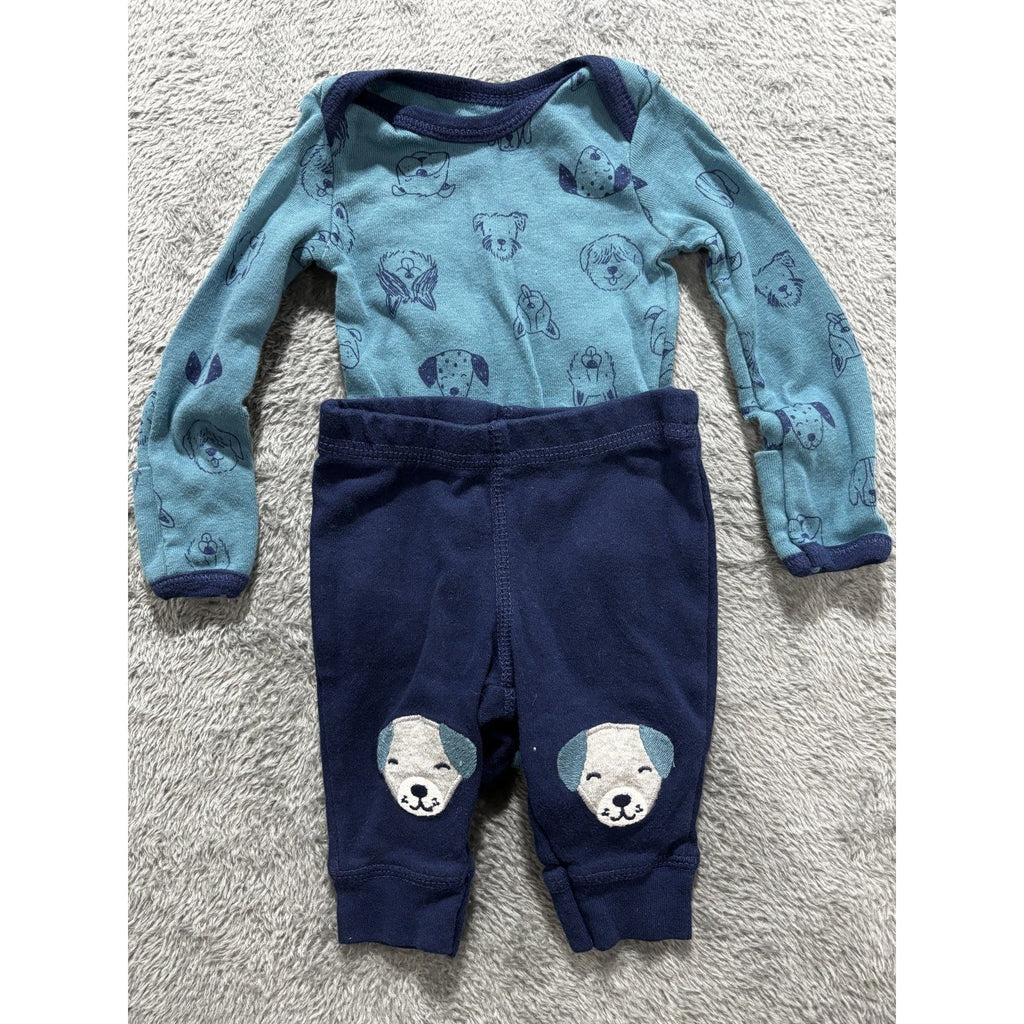 Carter's Koala Baby Garanimals Baby Boy NB 6 Piece Bundle Sleepers Bodysuits