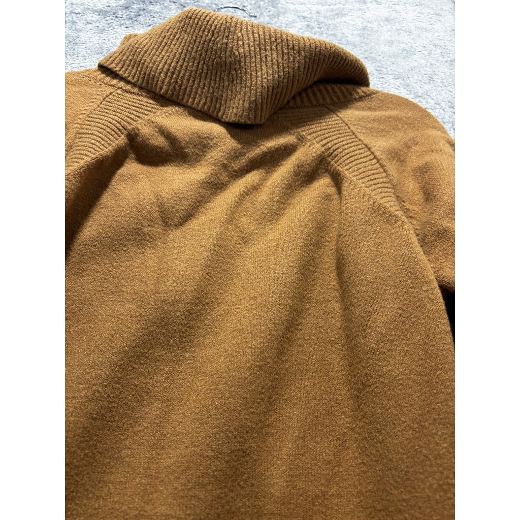 Time and Tru Womens XL (16-18) Caramel Brown Cowl Neck Sweater Pullover Cozy