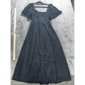 A New Day Women's Black Flutter Maxi Dress Size S