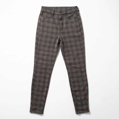 American Eagle Women's Gray Plaid Skinny Jeans 00