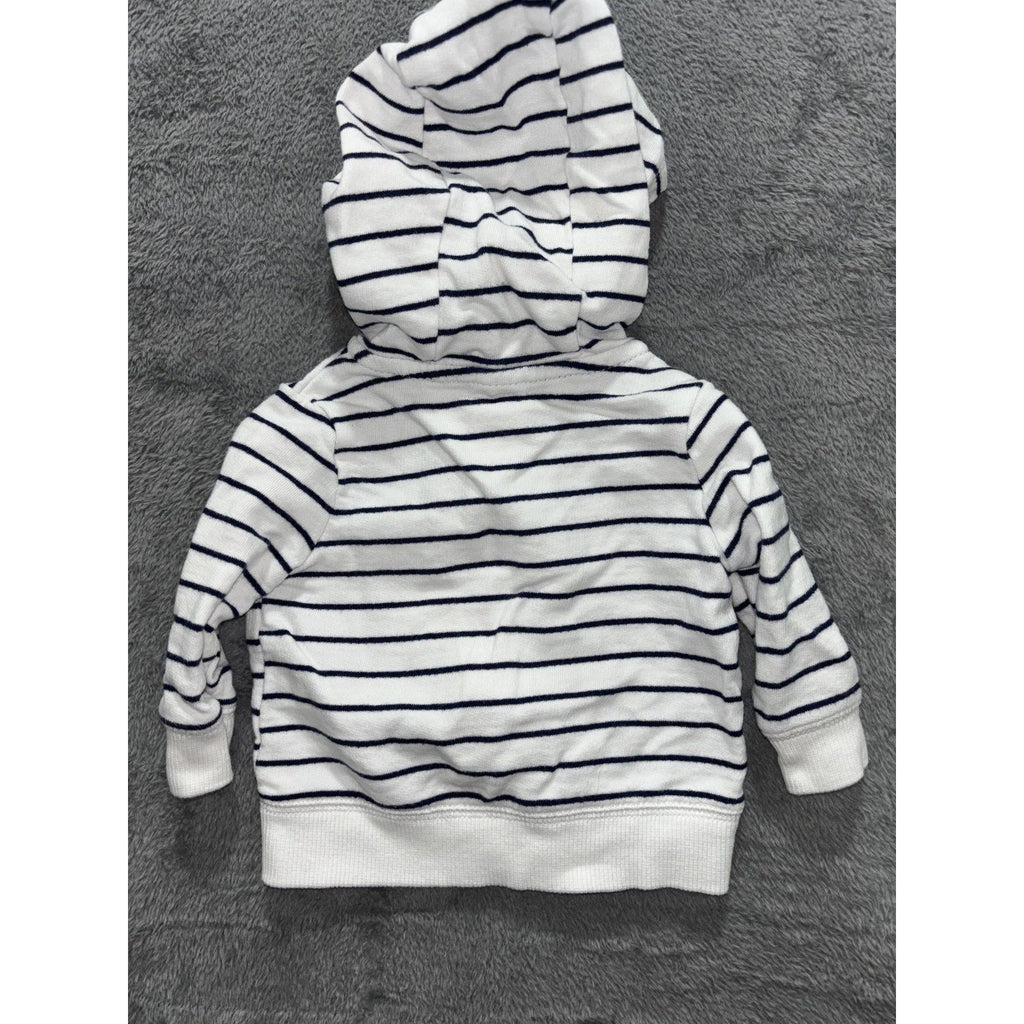 Carter's Baby Boy 3M 6 Piece Bundle Hoodie Sleeper Bodysuits Pants Blue Gray