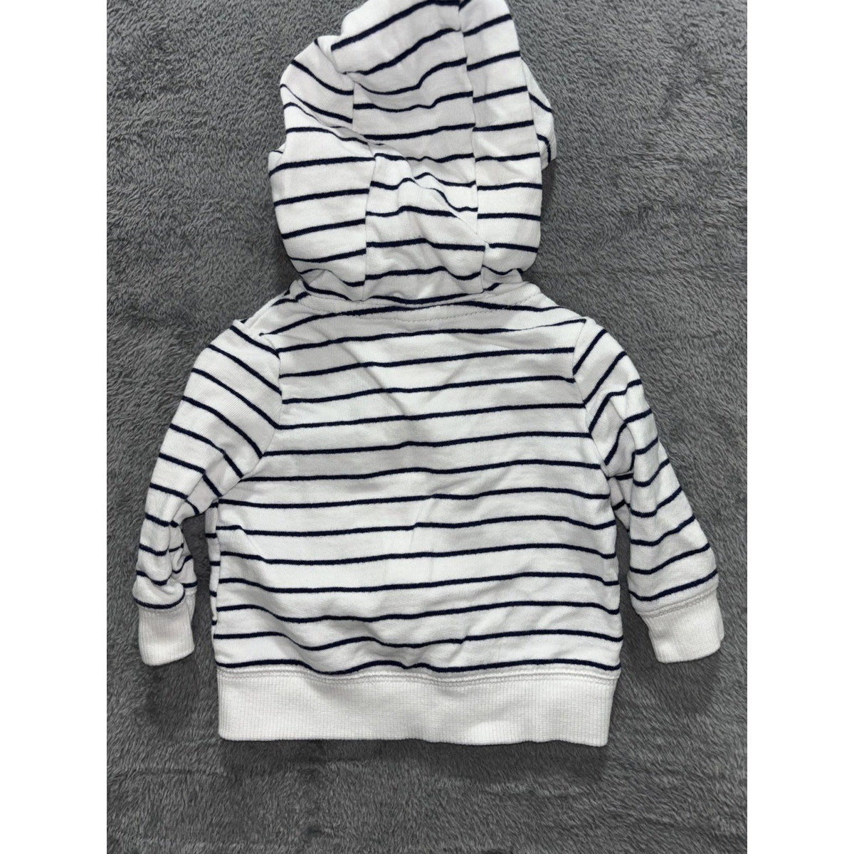 Carter's Baby Boy 3M 6 Piece Bundle Hoodie Sleeper Bodysuits Pants Blue Gray