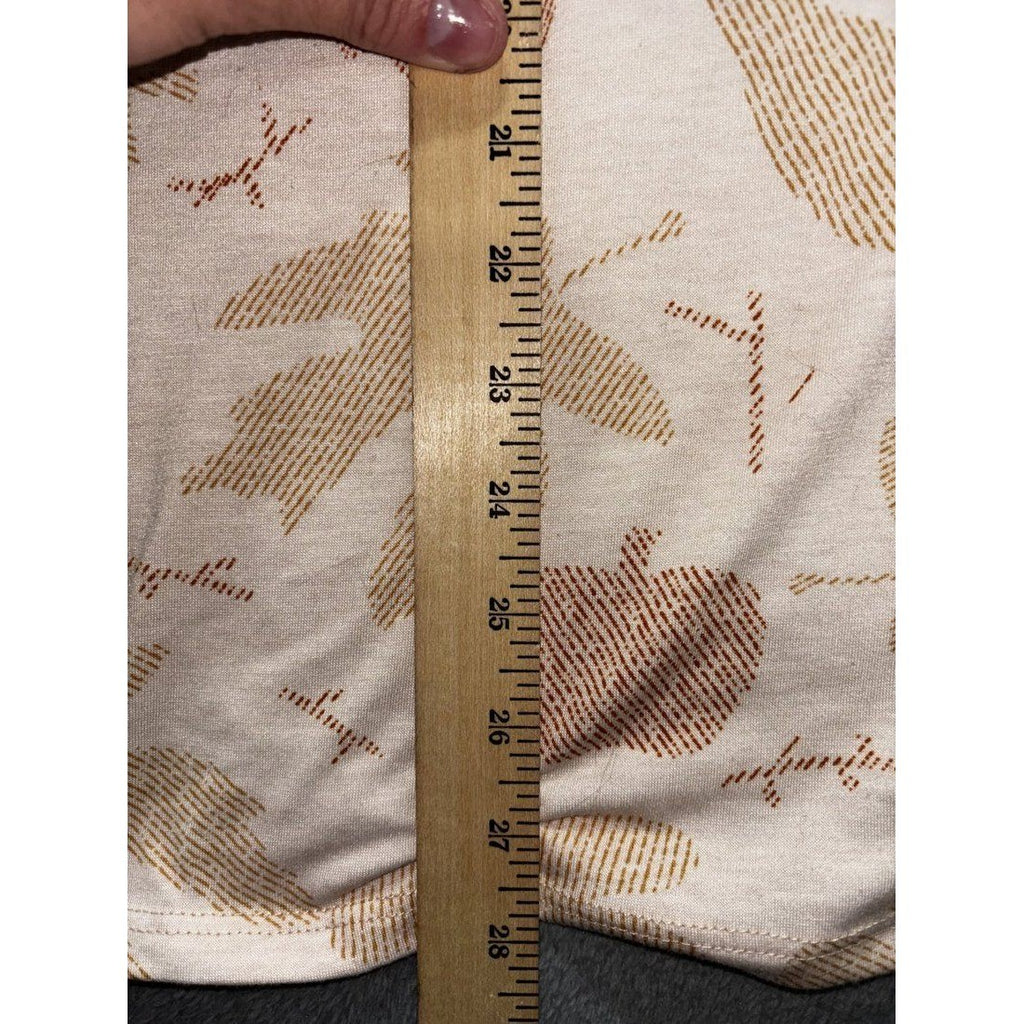 LuLaRoe Women's Cream Fall Ringer Tee Size XL, photo 8 of 10