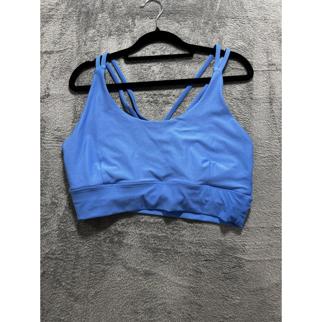 Athletic Works Women's Light Blue Sports Bra Size XL