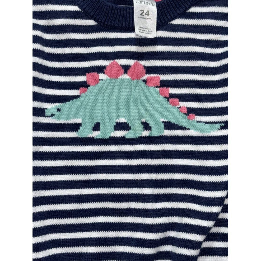 Carter's Baby Boy Dinosaur Sweater Lot 5 Pieces 24M, photo 3 of 23