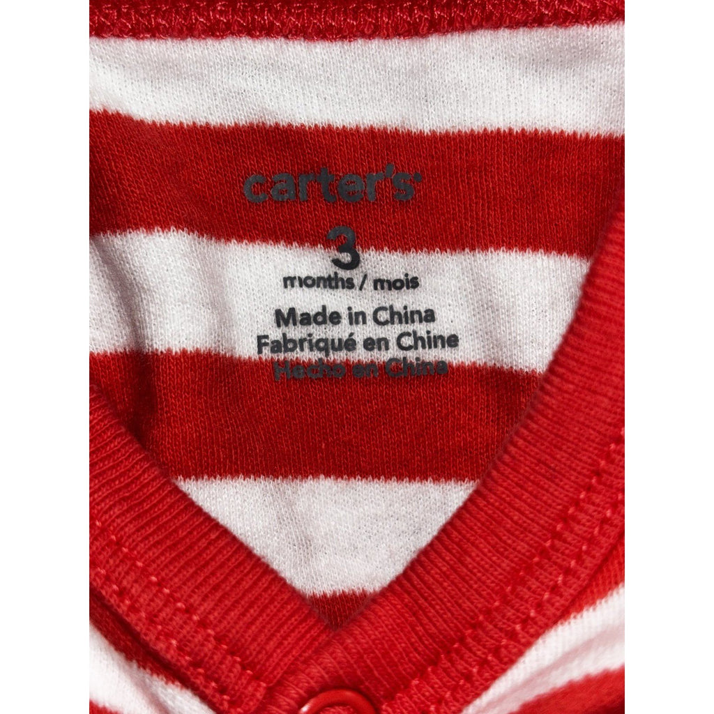 Carter's Just One You Baby Boy 3M 8 Piece Bundle Bunting Sleeper Plaid Pants