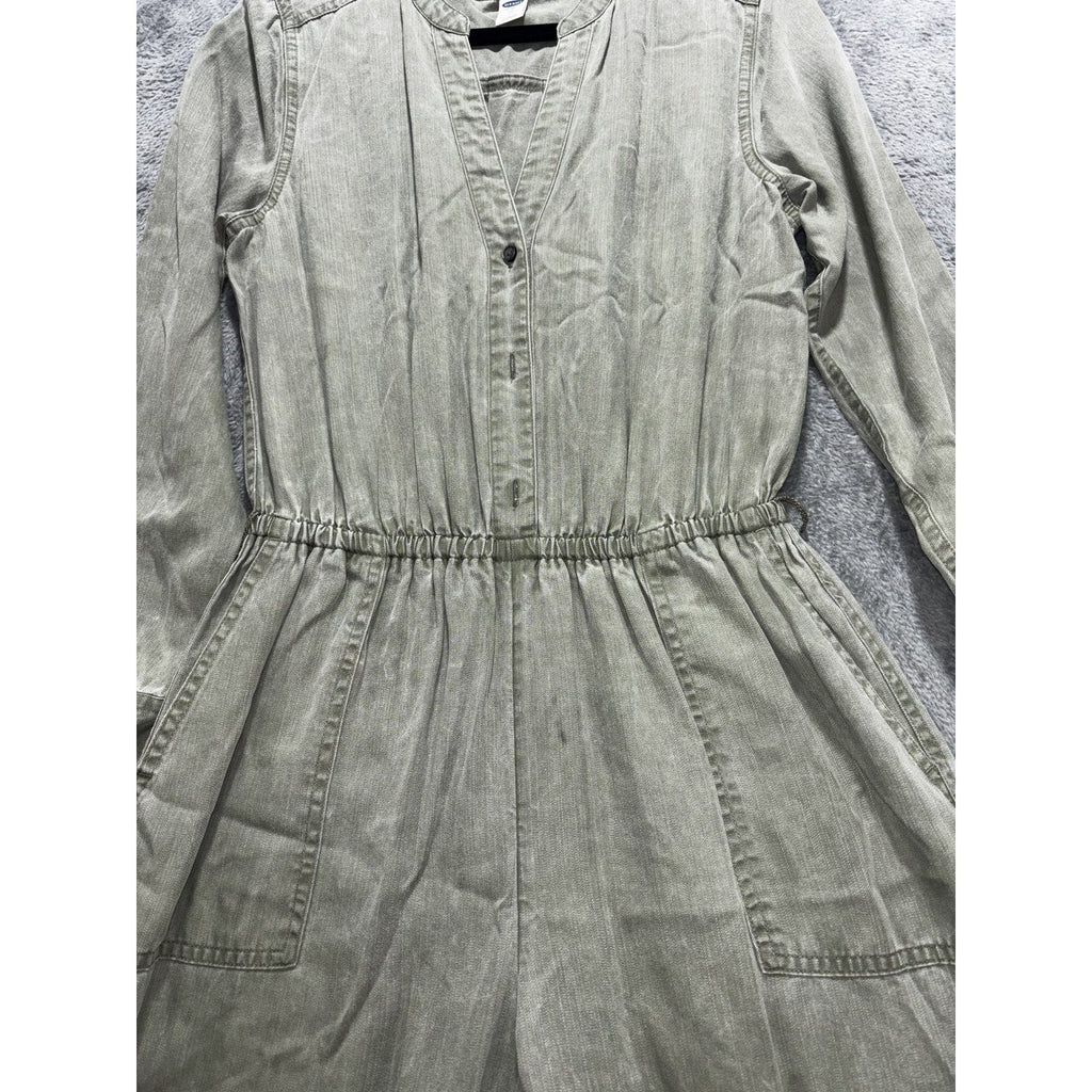 Old Navy Women's Sage Green Jumpsuit Size XS, photo 5 of 12